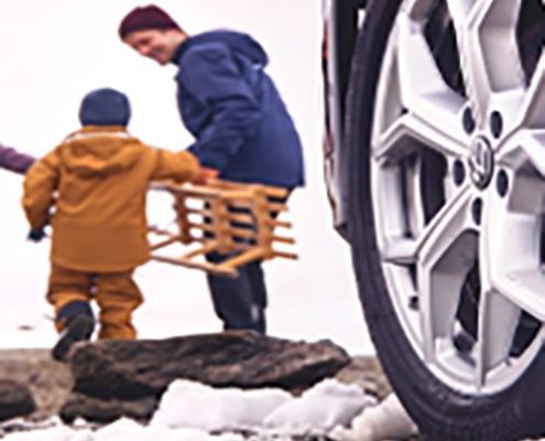 Symbolbild Winterreifen VW